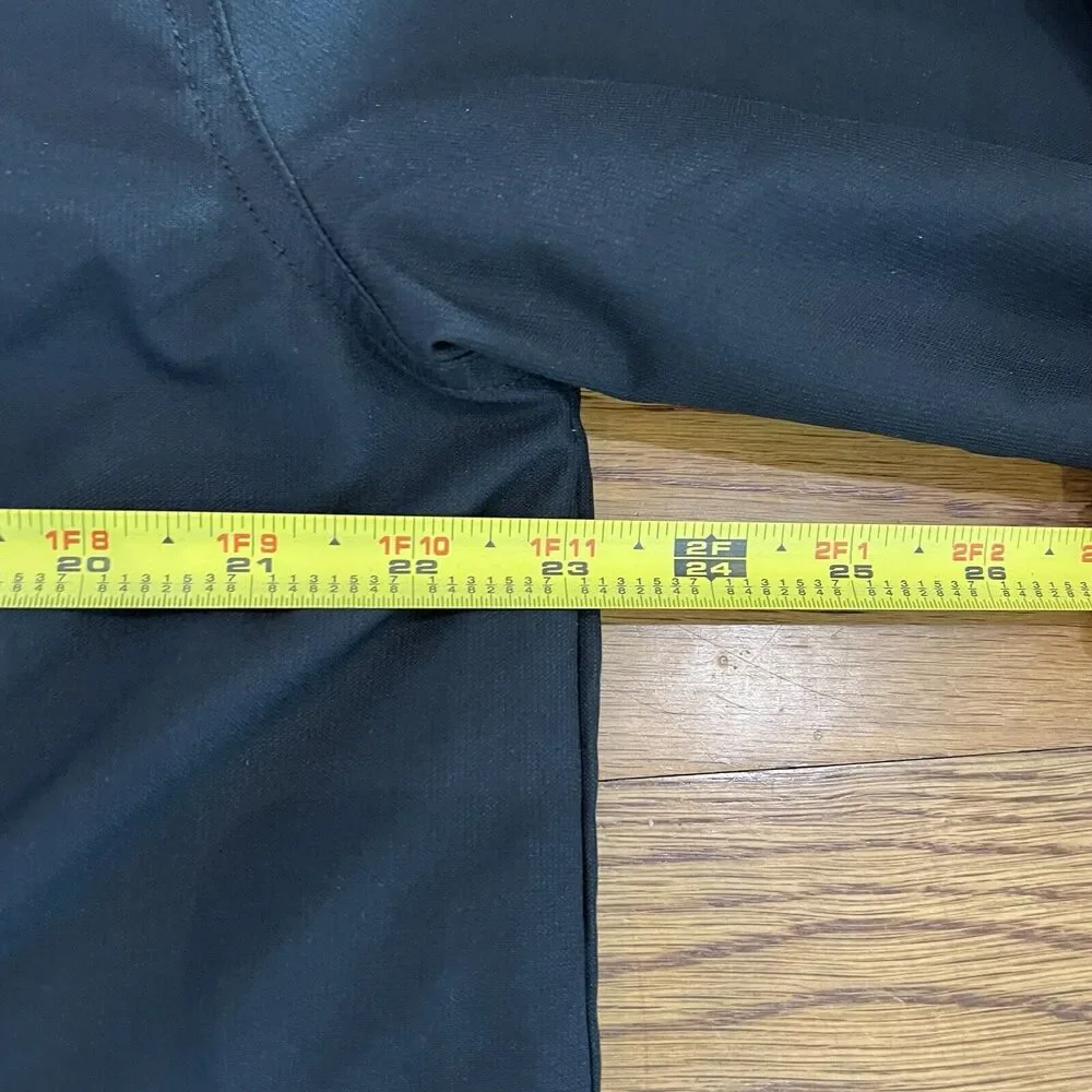 Champion Jacket Mens Medium Scout Baseball Stadium Wind‎ Water Resistant Black